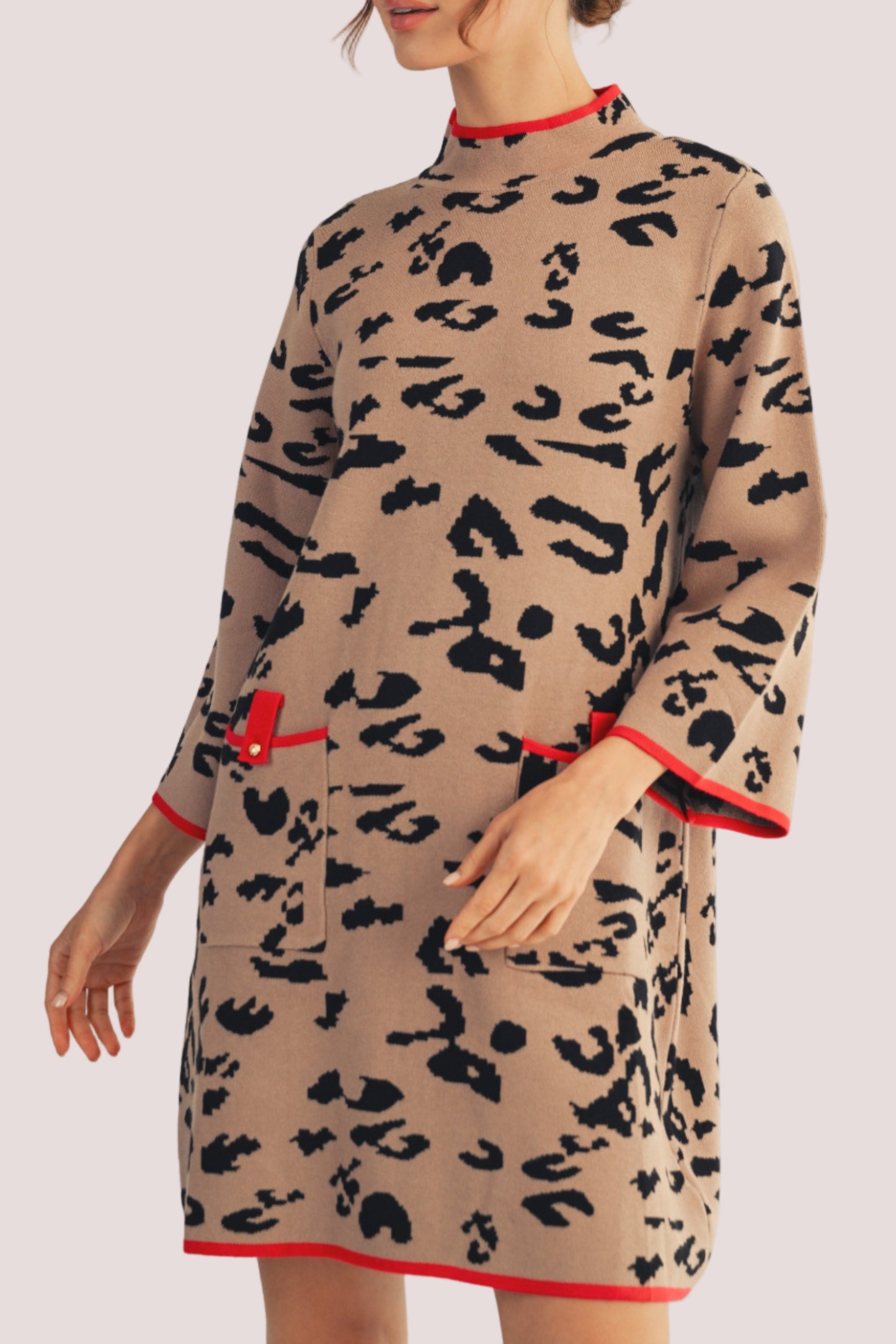 Dalmation Print Dress
