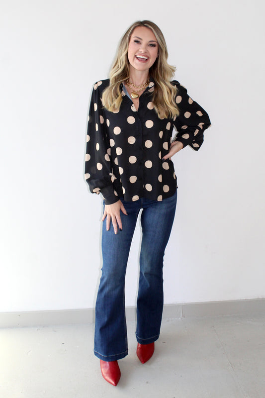 Polka Dot Blouse