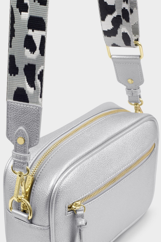 Hallie Crossbody Silver