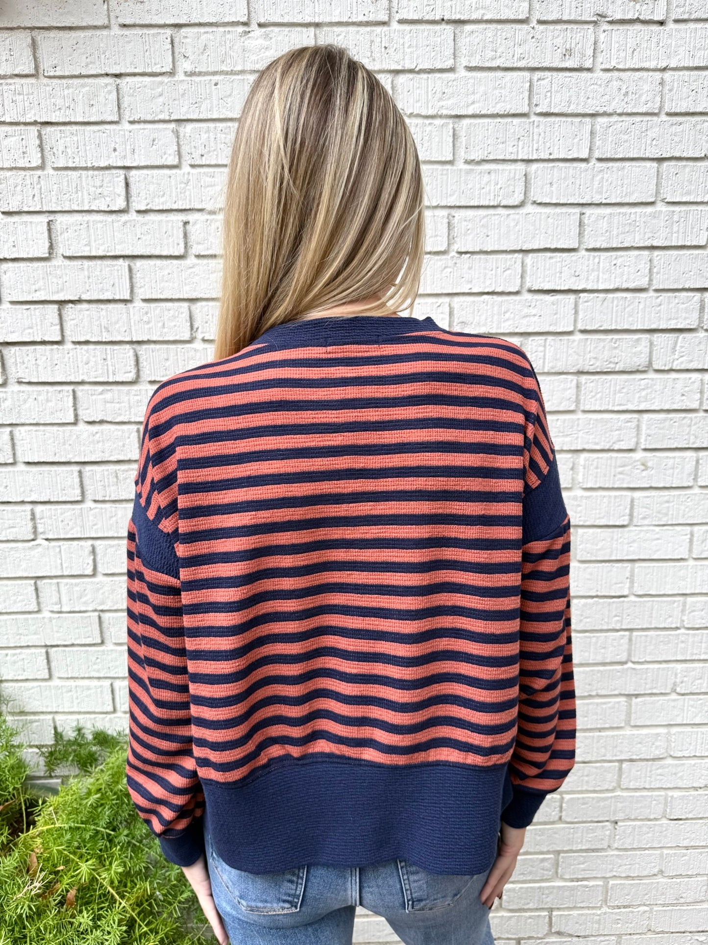 Zara Stripe Knit Top