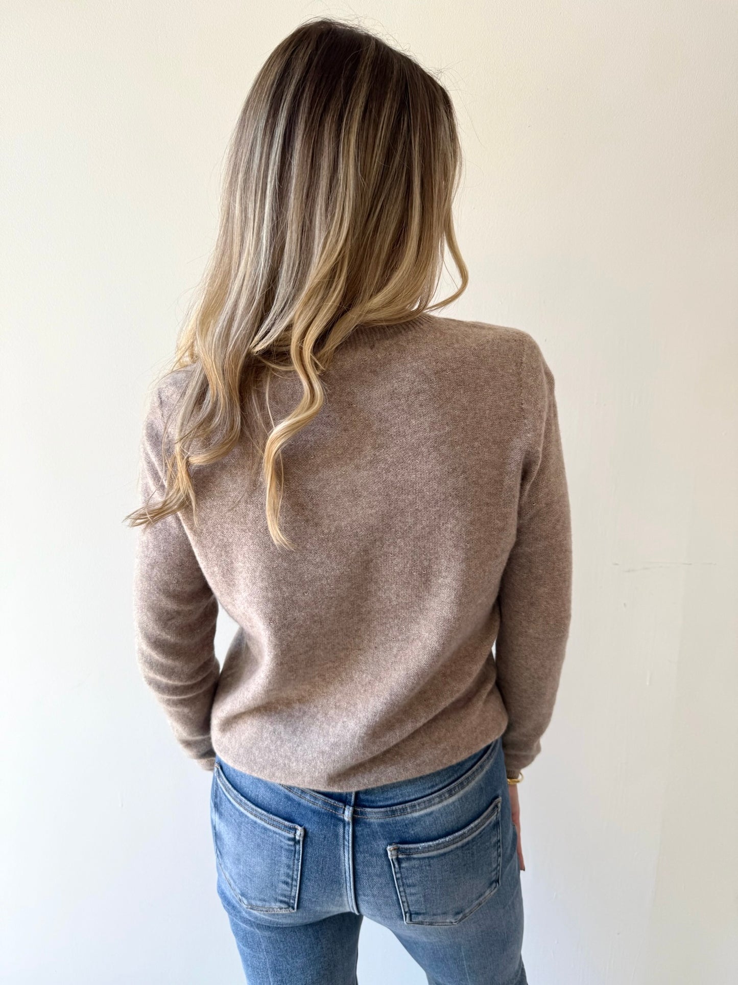 Sparkled Crew Neck Sweater