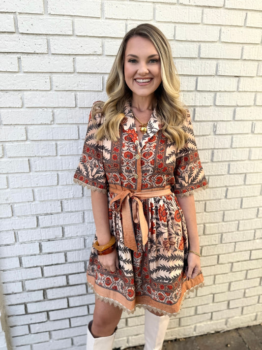 Emily Charcoal Wrap Dress
