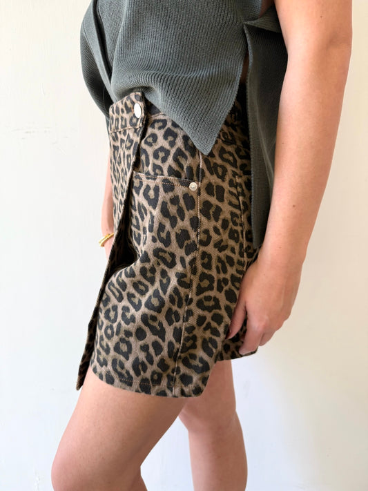 Valarie Taupe Skort