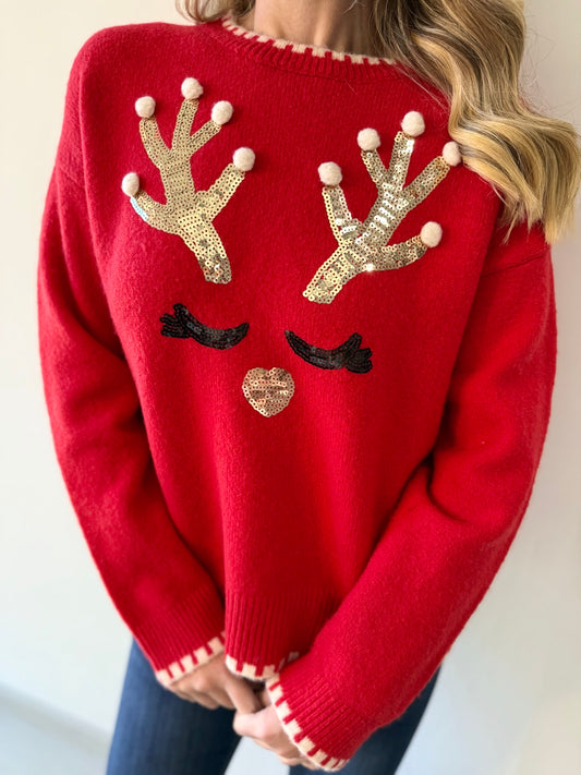 Rudolph Christmas Sweater