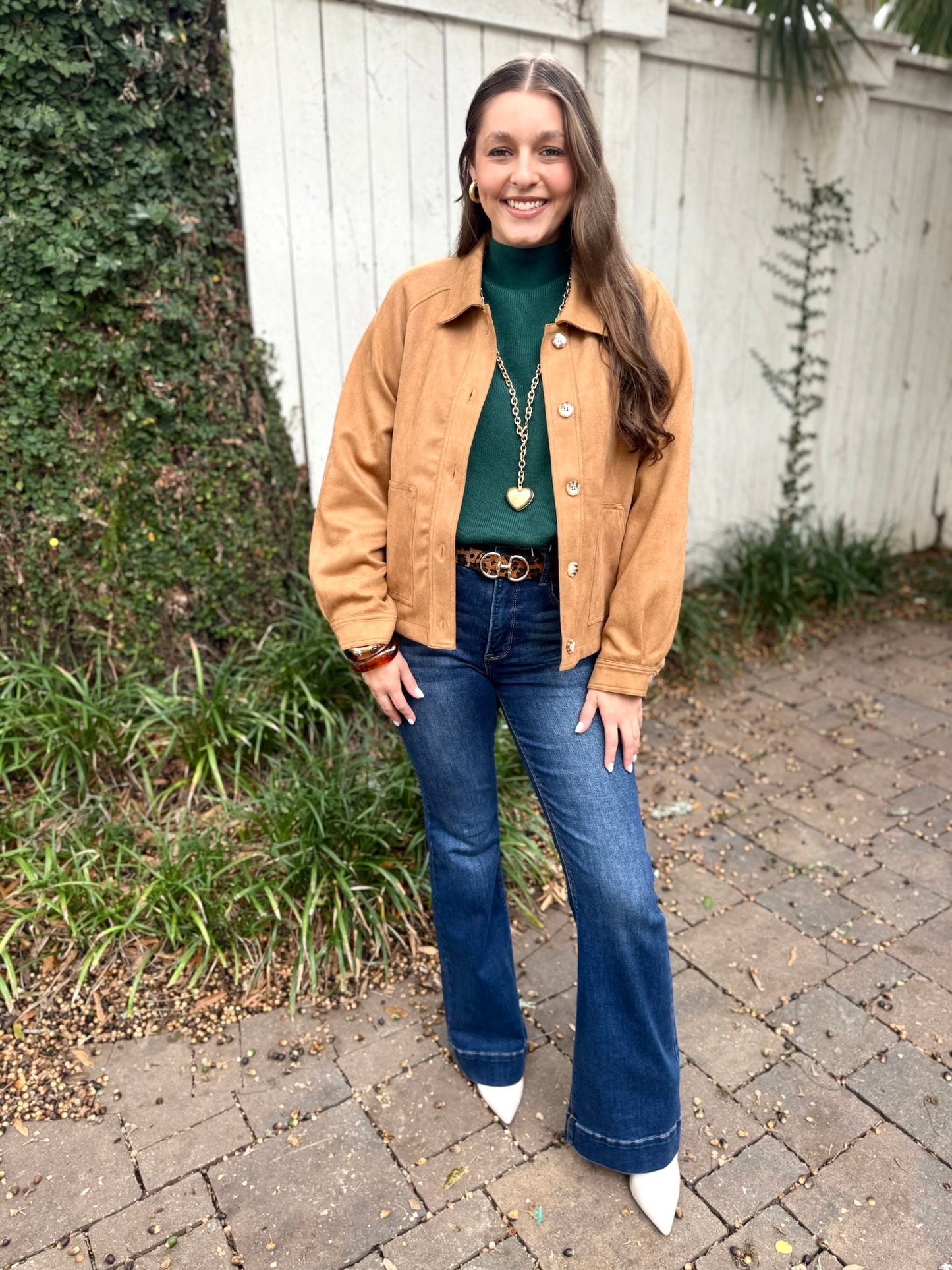 Darla Vegan Suede Jacket