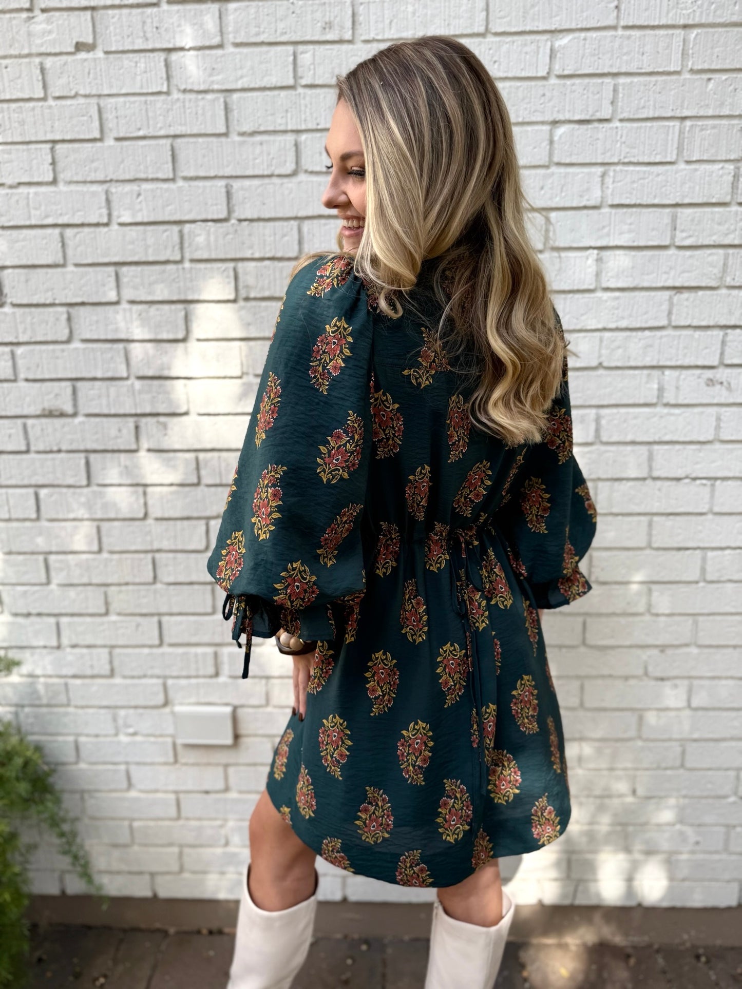 Hunter Mix Floral Print Dress