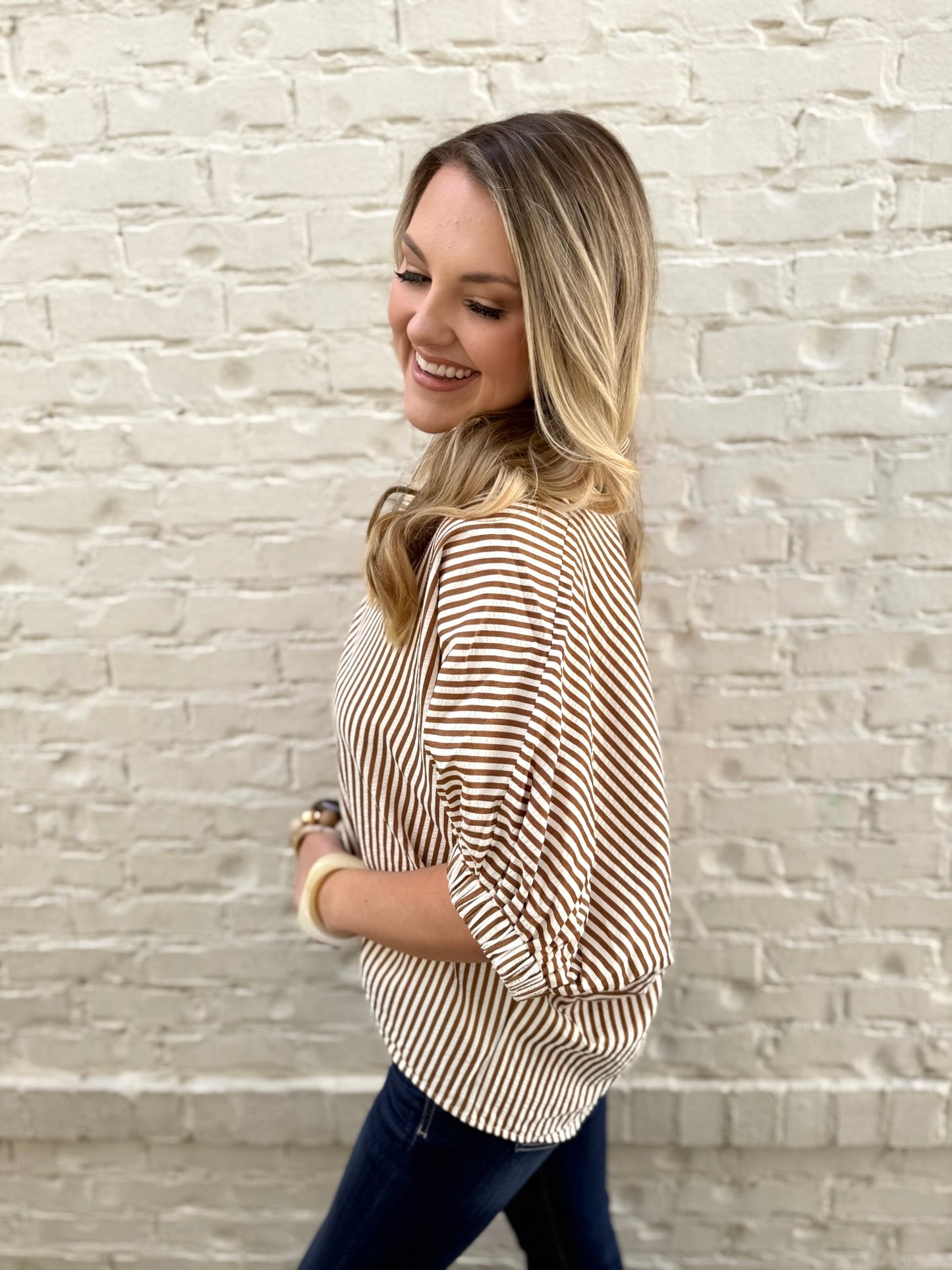 Addi Contrast Top
