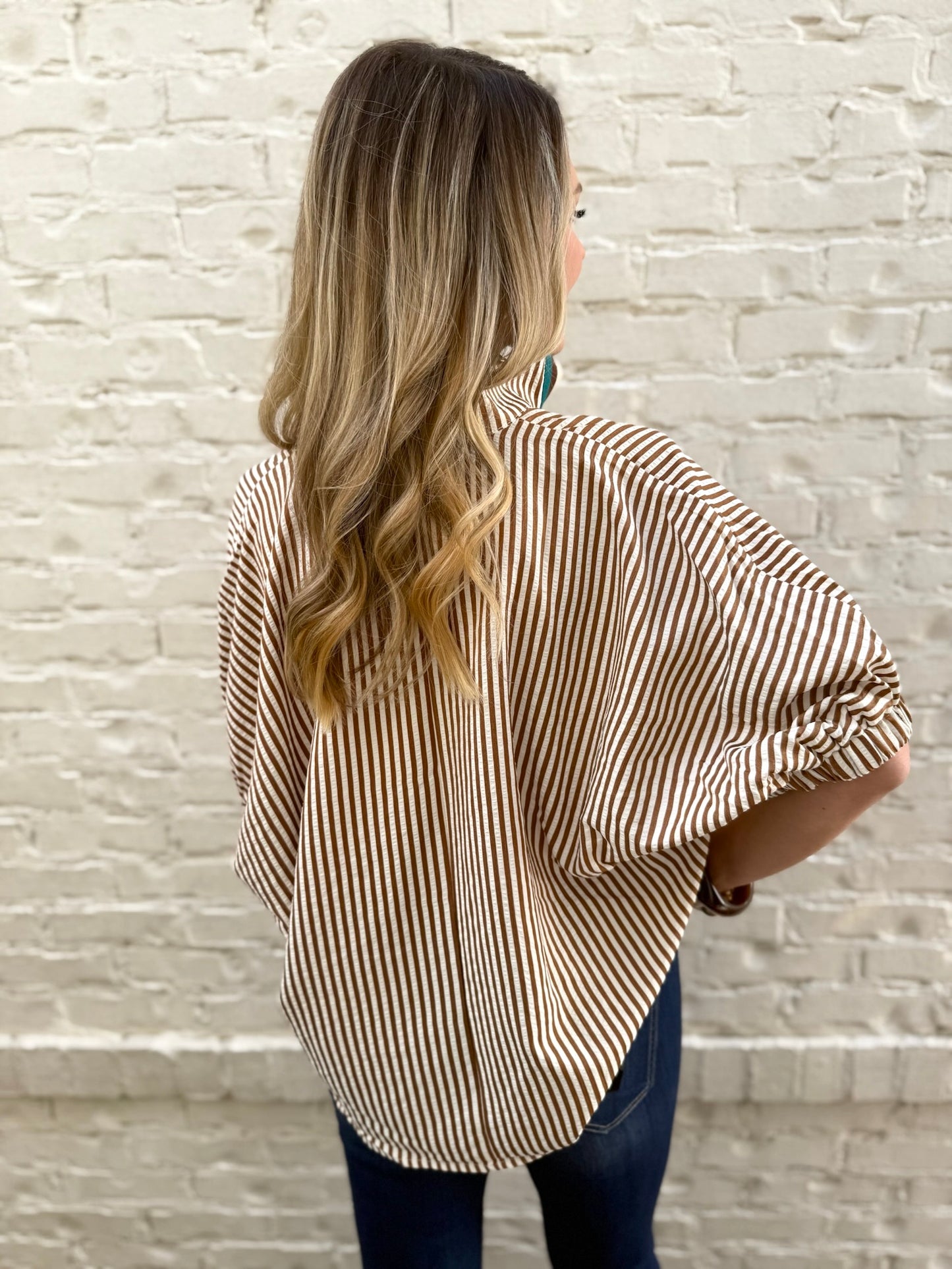 Addi Contrast Top