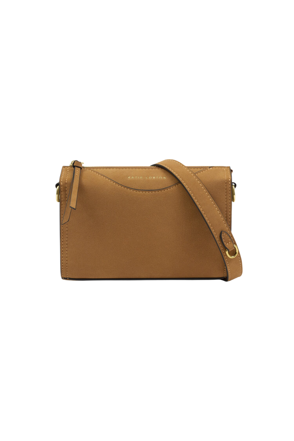 Alba Suedette Crossbody Caramel