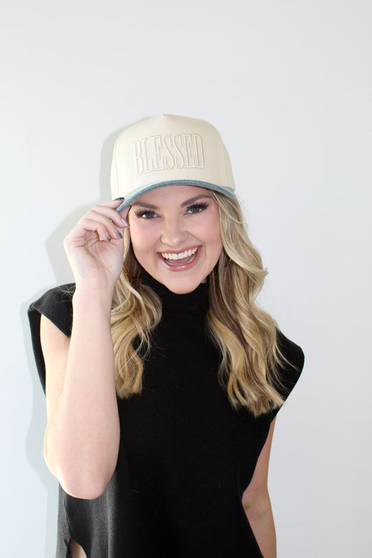 Blessed Trucker Hat - Private Gallery Boutique