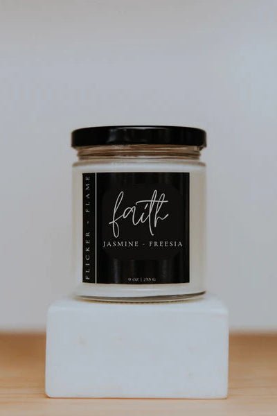 Flicker + Flame Candle 18oz - Private Gallery Boutique