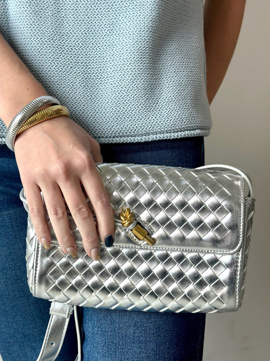 Silver Handbag - Private Gallery Boutique