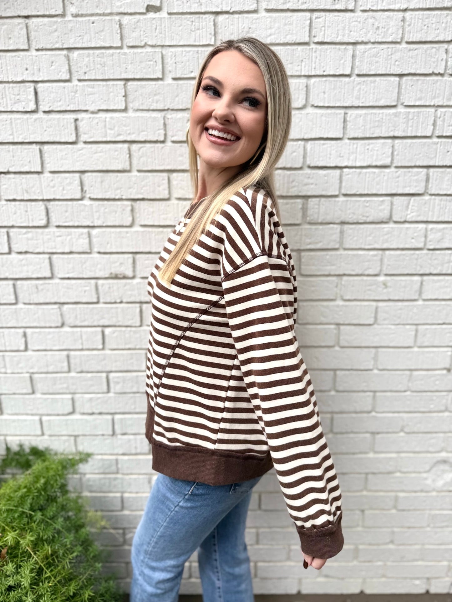 Unbalanced Hem Sweater