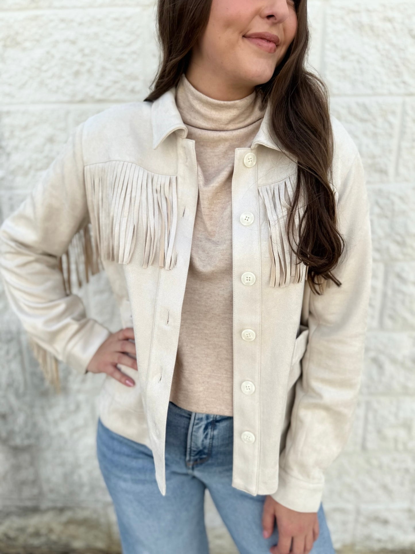 Anna Utility Jacket - Cream