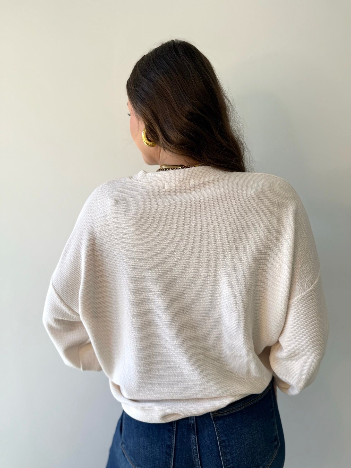 Team Merry Cloudy Knit Sweater