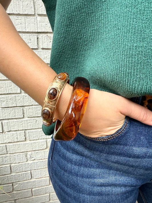 Acrylic Square Bangle