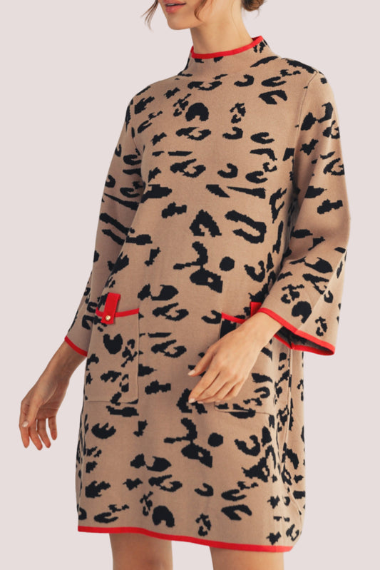 Dalmation Print Dress