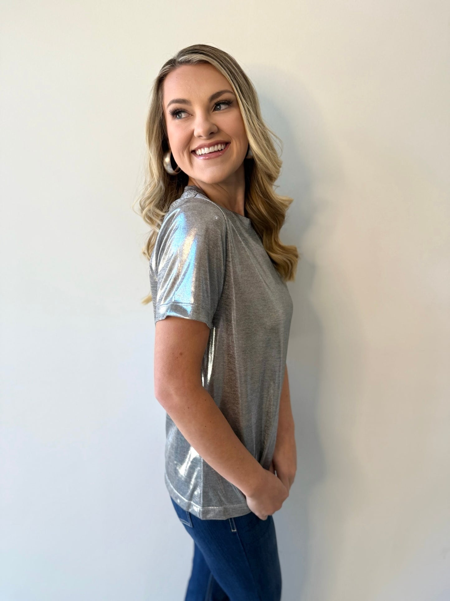 Zelda Luxe Silver Top