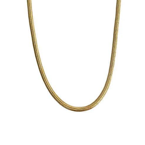 3mm Gold Herringbone Chain - 18" - Private Gallery Boutique