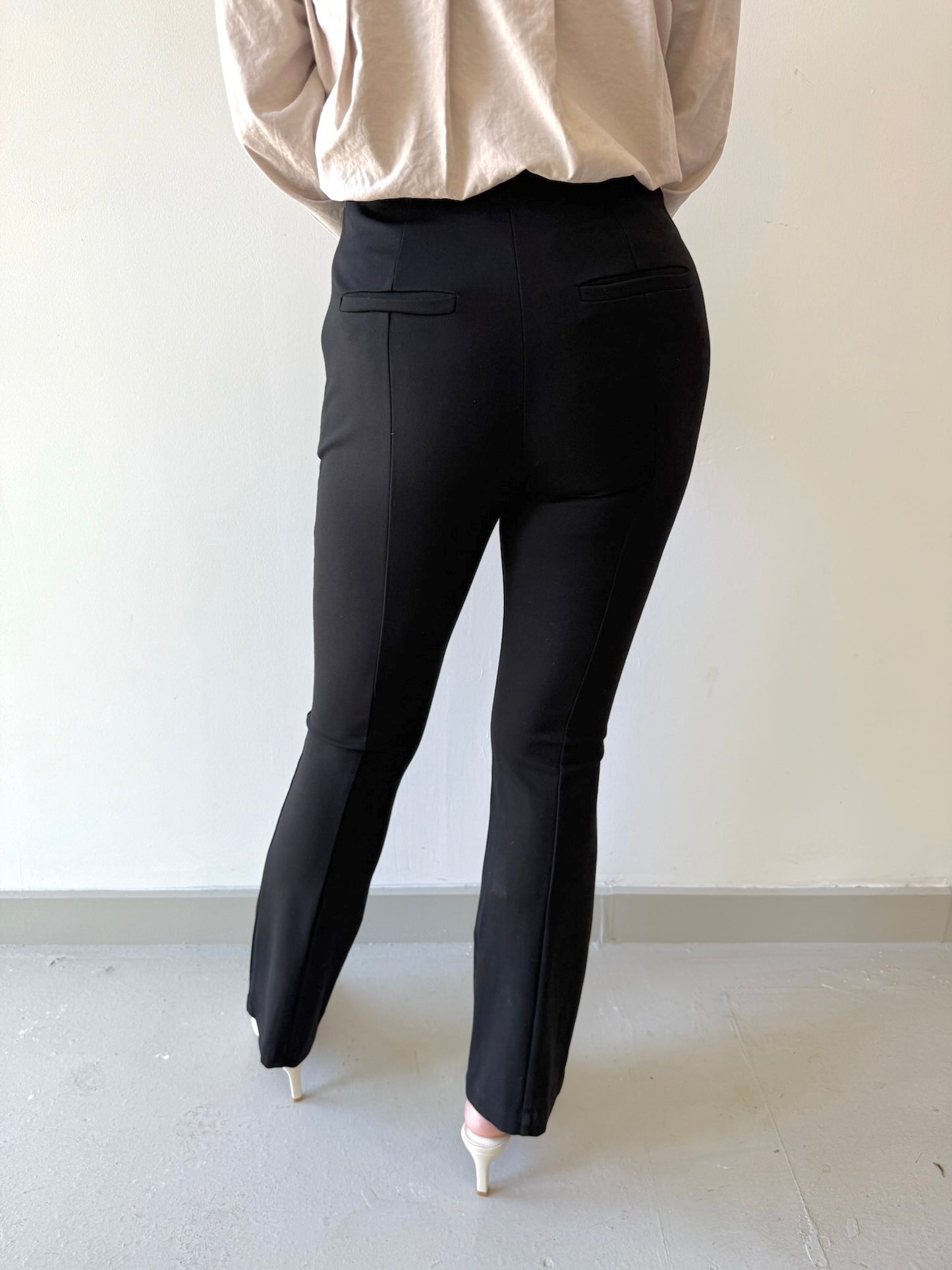 Harlow Bootleg Black Pants