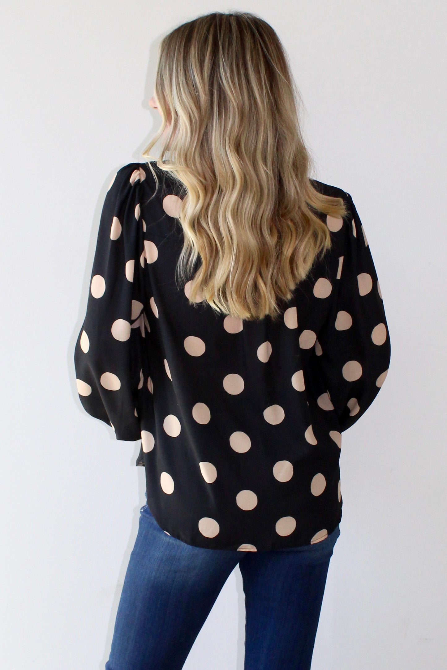 Polka Dot Blouse
