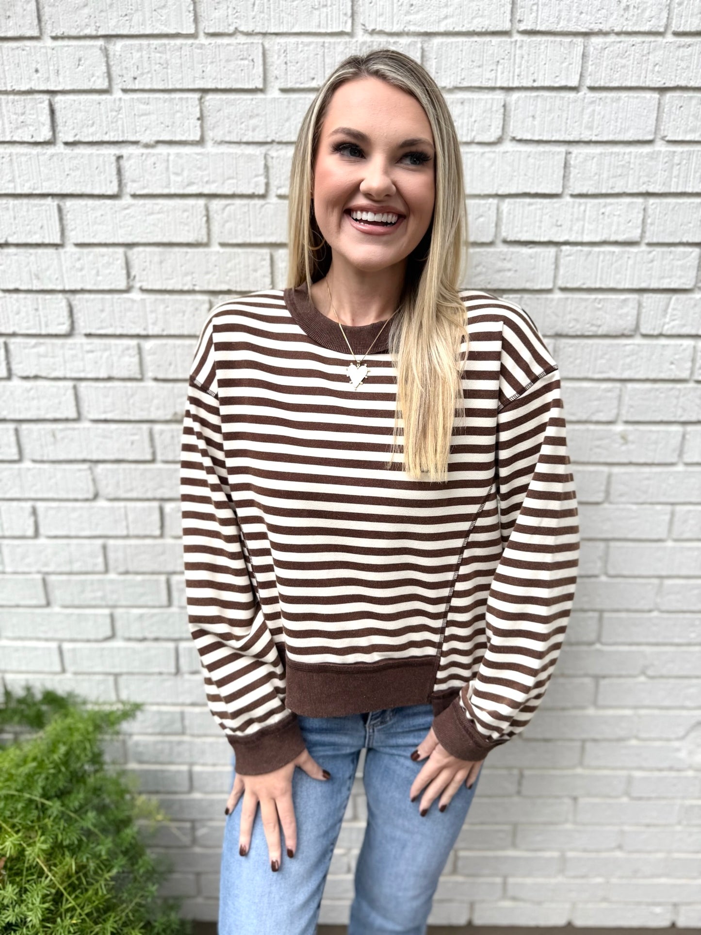 Unbalanced Hem Sweater