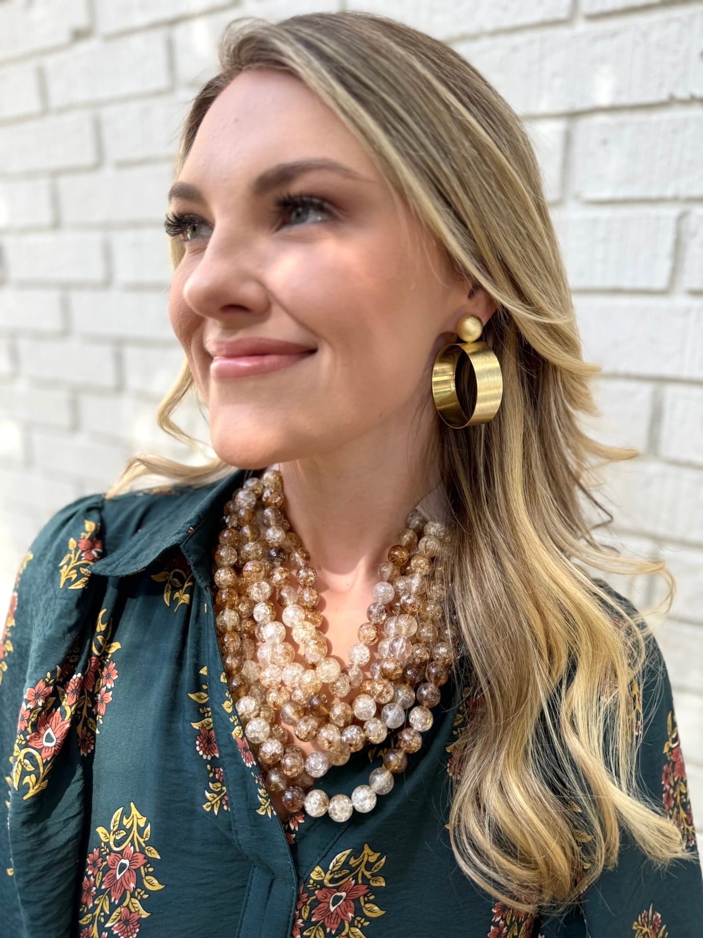 Ball Beaded Necklace