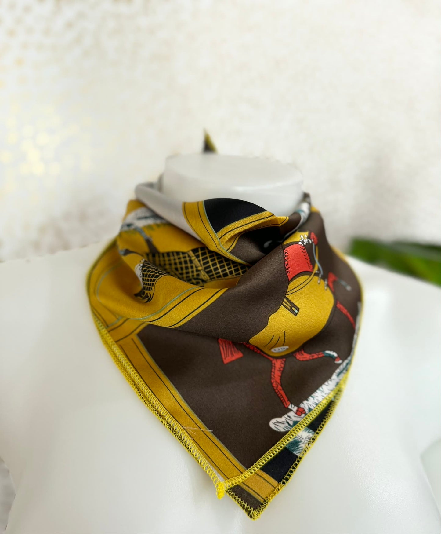 Equestrian Print Scarf