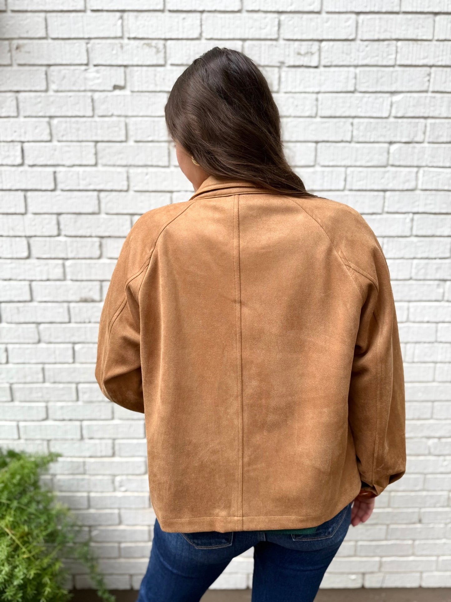 Darla Vegan Suede Jacket