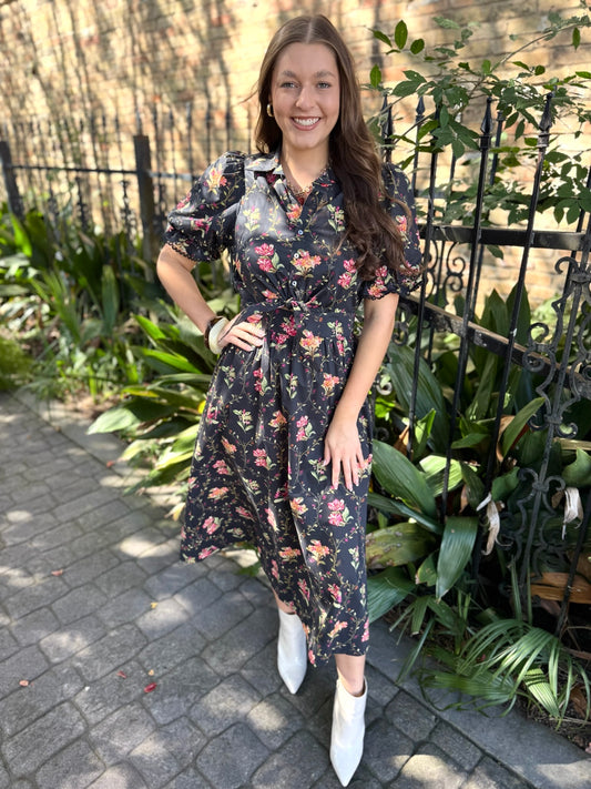 Isla Floral Print Dress