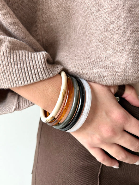 Acrylic Bangle Stack