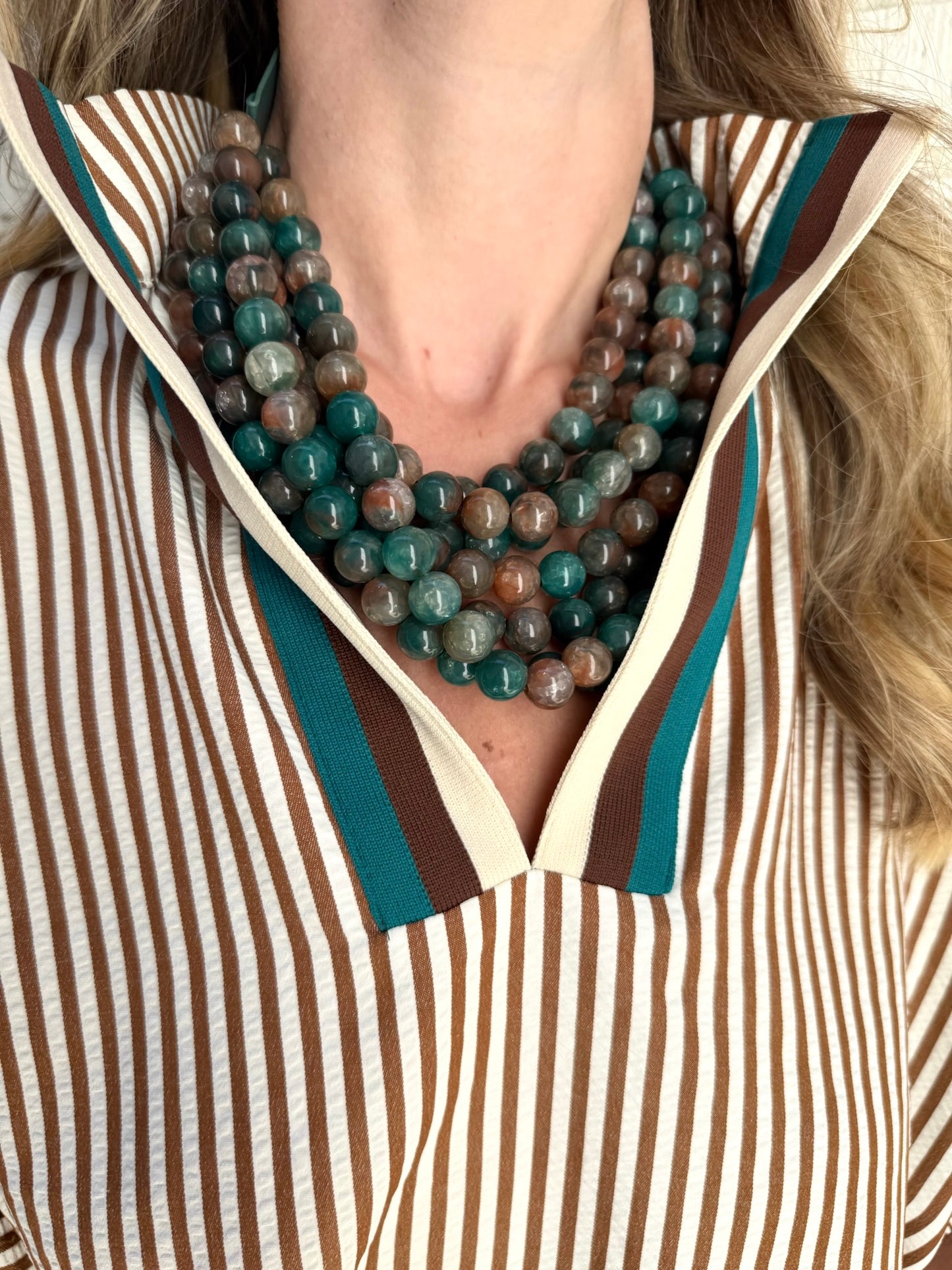 Ball Beaded Necklace