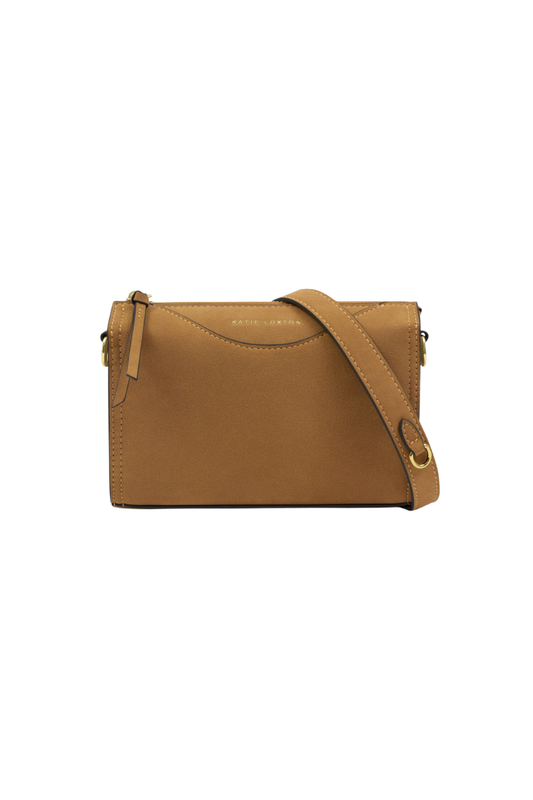 Alba Suedette Crossbody Caramel