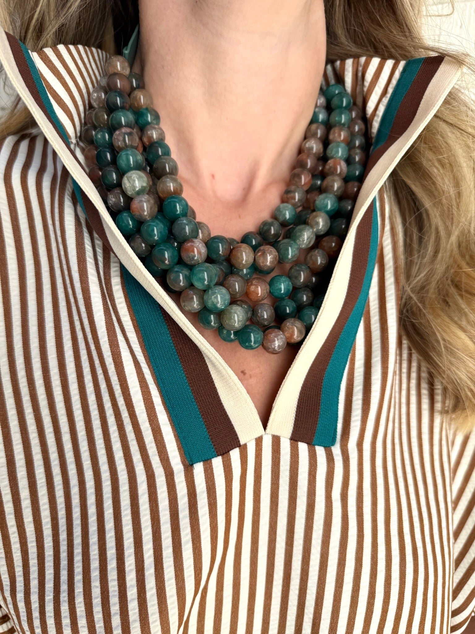 Ball Beaded Necklace - Private Gallery Boutique