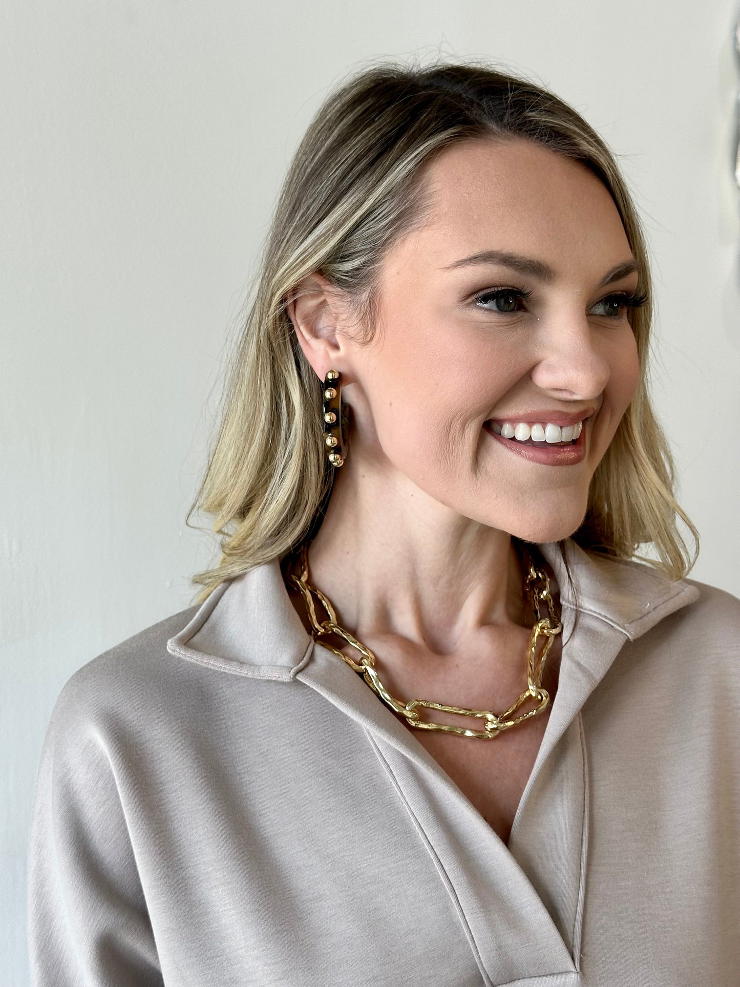 Cuban Texture French Vintage Necklace - Private Gallery Boutique