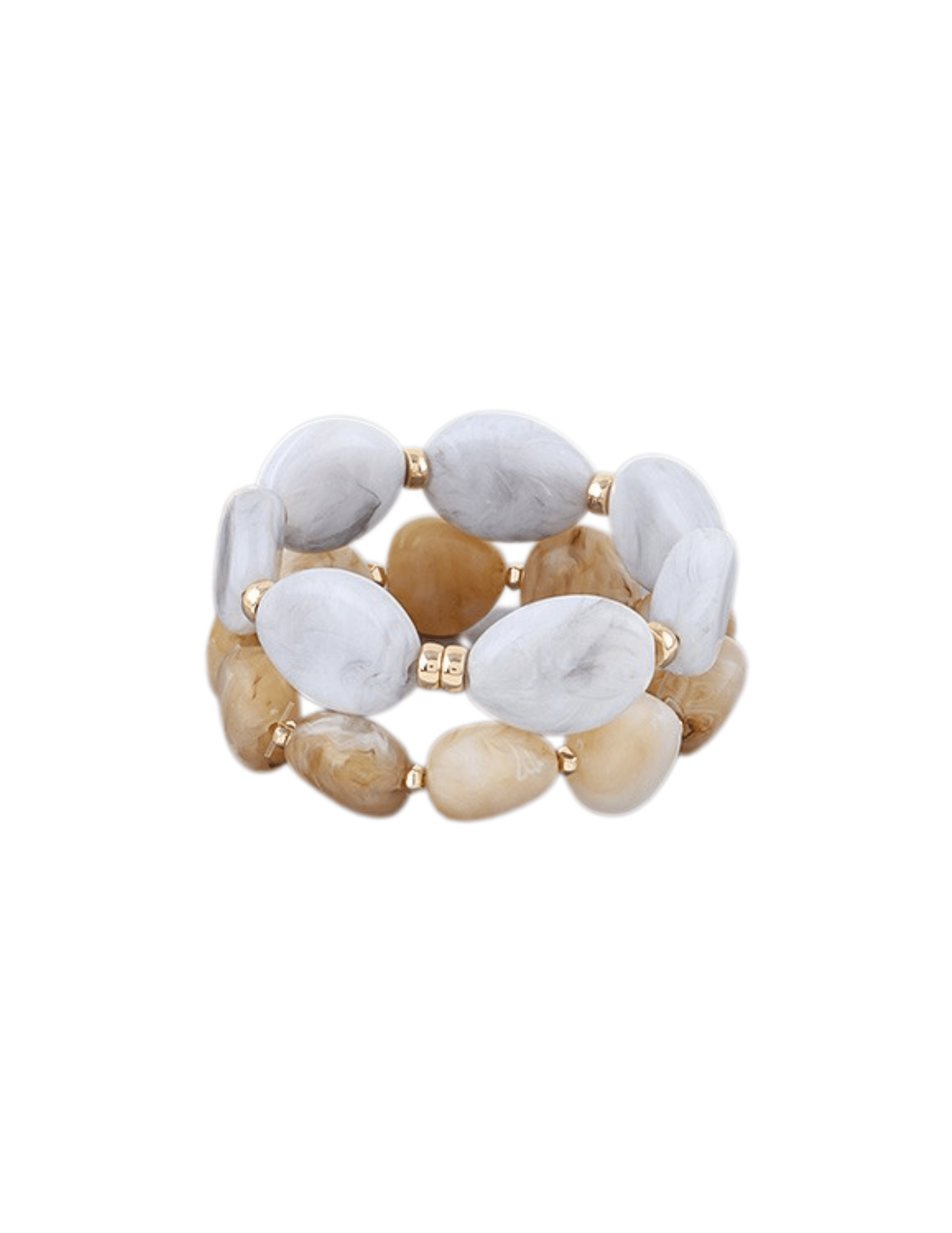 Earthy Tone Duel Bracelet - Private Gallery Boutique