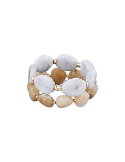 Earthy Tone Duel Bracelet - Private Gallery Boutique