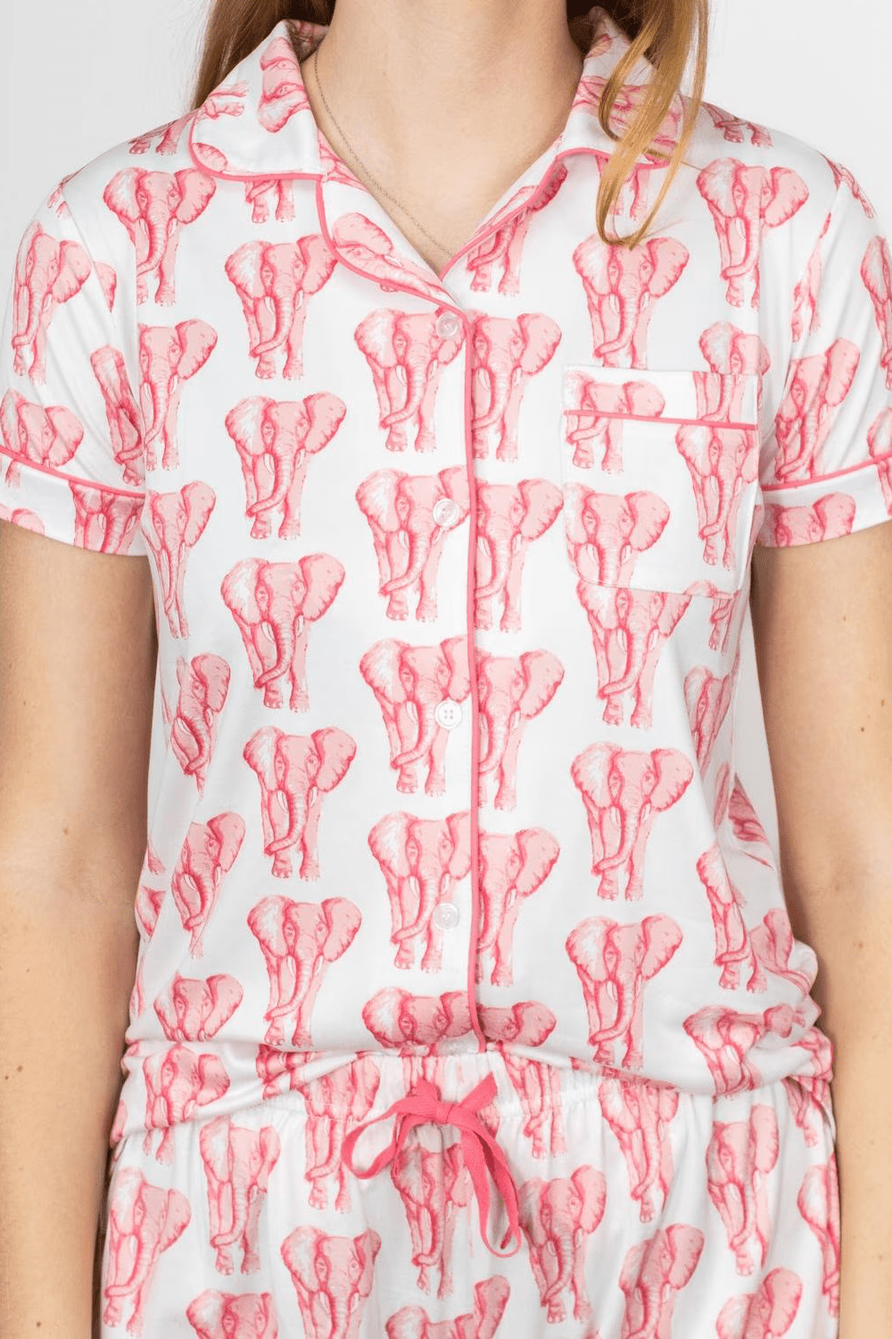 Elephant Stomp PJ Set - Private Gallery Boutique