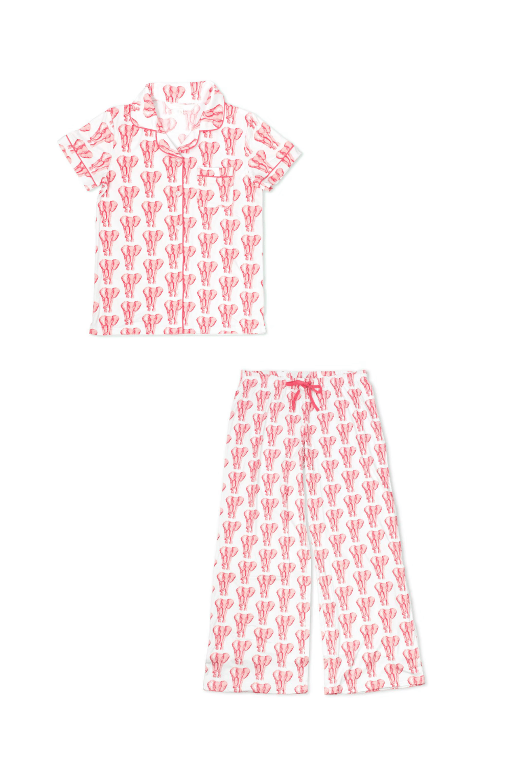 Elephant Stomp PJ Set - Private Gallery Boutique