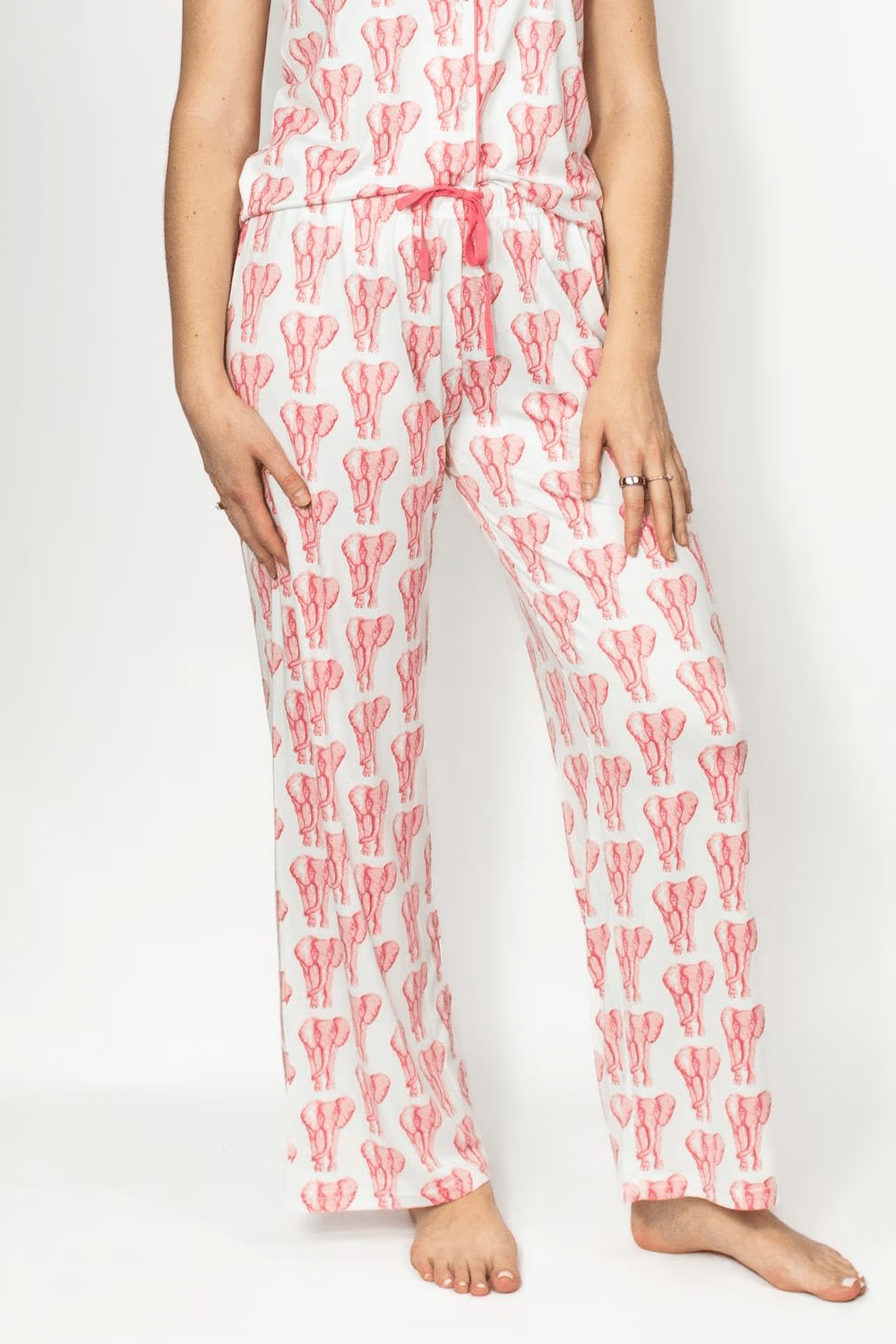 Elephant Stomp PJ Set - Private Gallery Boutique