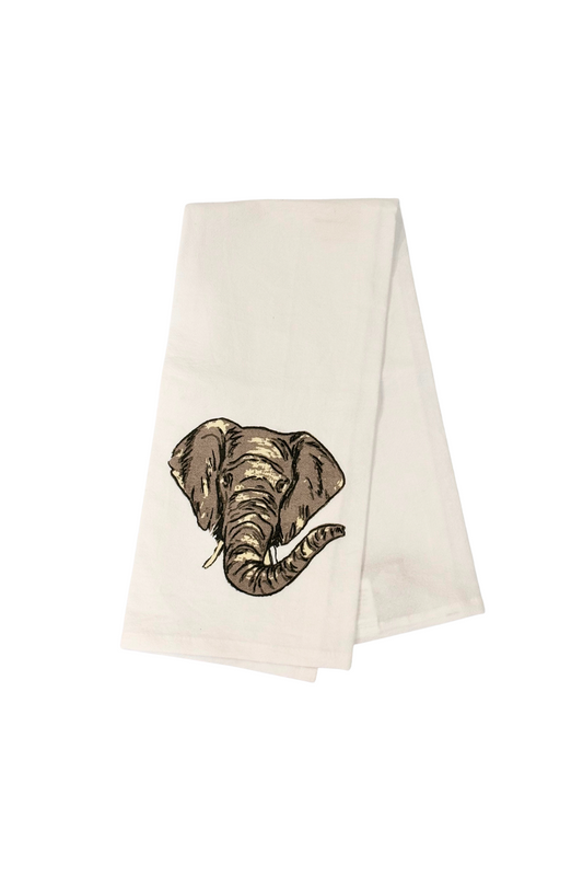 Elephant Love Hand Towel