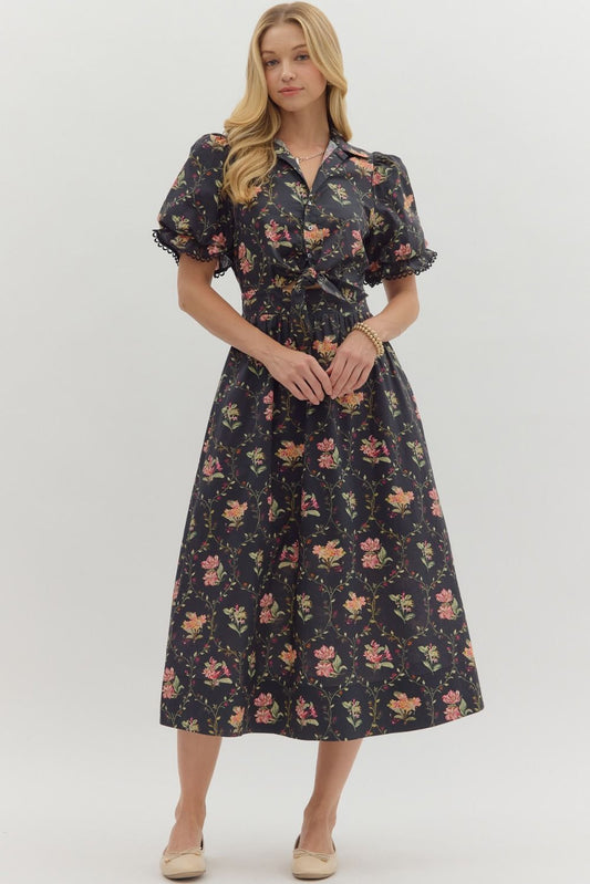 Isla Floral Print Dress