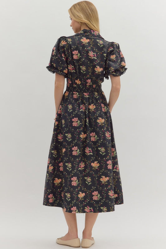 Isla Floral Print Dress