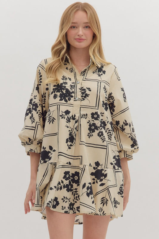 Aspen Floral Print Dress