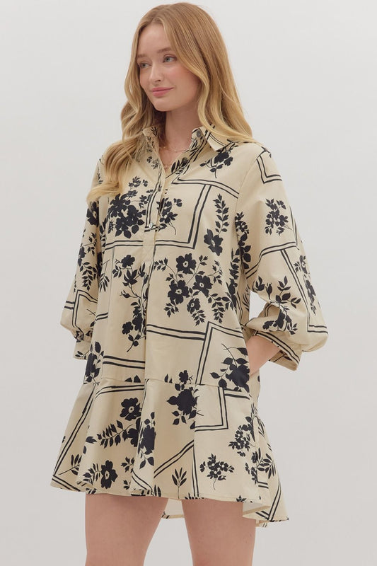 Aspen Floral Print Dress