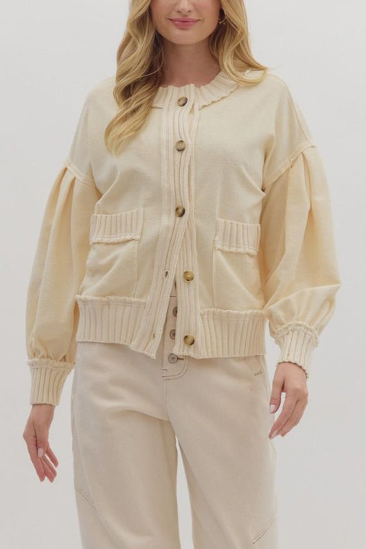 Blythe Button Cardigan