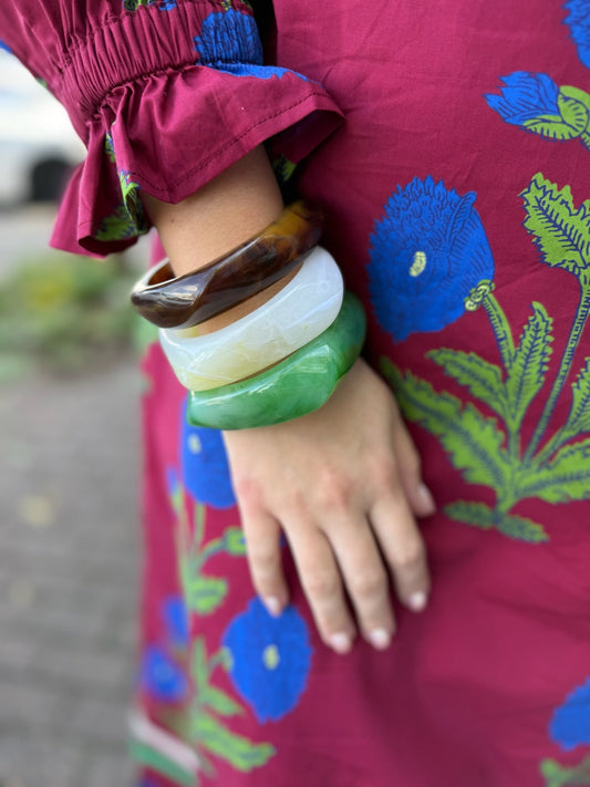 Evie Acrylic Bangle - Private Gallery Boutique