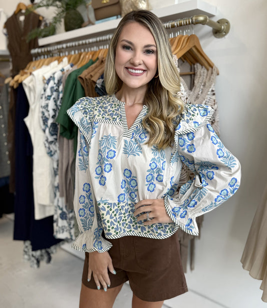 Luna Floral Blouse