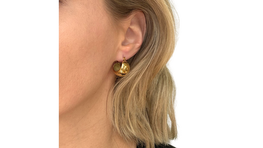 E182 GLD SMALL C-HOOP