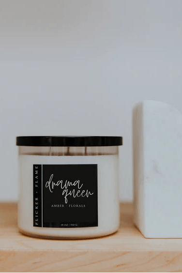 Flicker + Flame Candle 18oz - Private Gallery Boutique